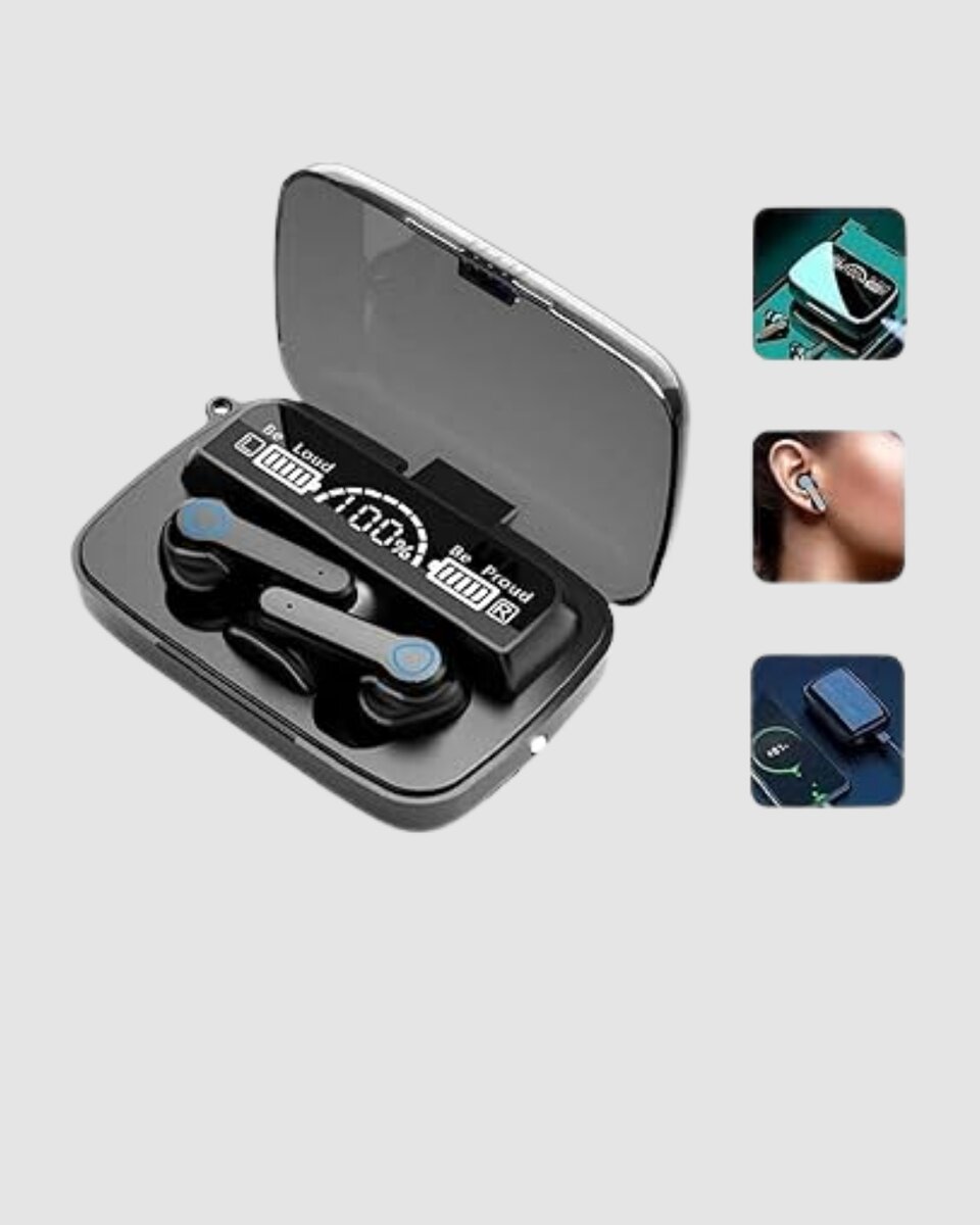 Bluetooth Kulaklık – Powerbank Özellikli, Oyun Modlu, Uzun Ömürlü ve Şarj Kutulu Bluetooth Kulaklık – Powerbank Özellikli, Oyun Modlu, Uzun Ömürlü ve Şarj Kutulu