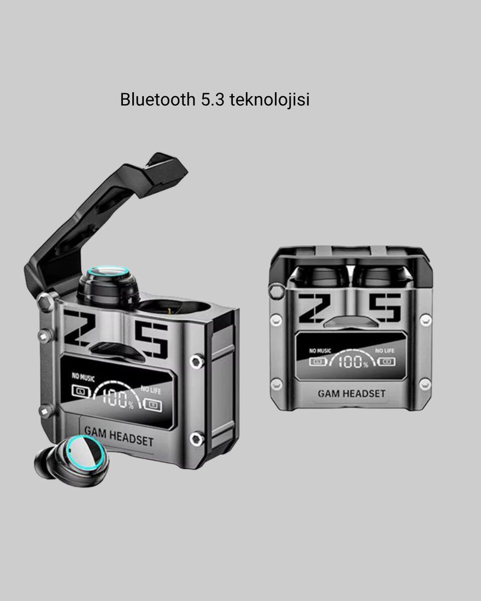 Gürültü Engelleyici Kablosuz Bluetooth Kulaklık – Oyun ve Müzik İçin Profesyonel Ses