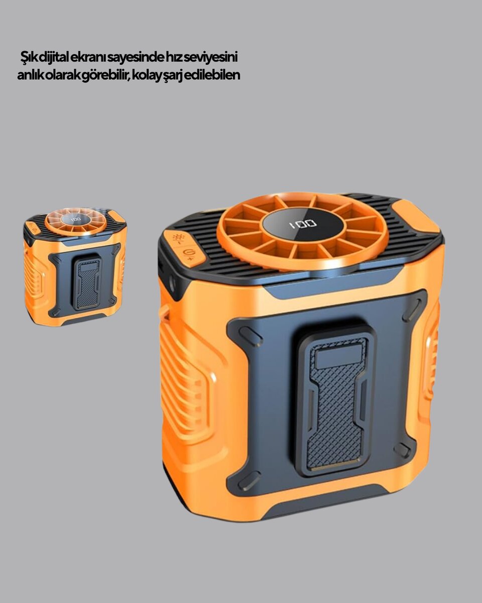 Turbo Mini Taşınabilir Fan – 100 Kademeli Dijital Hız Kontrolü ve Type-C Şarj (Kopya) Turbo Mini Taşınabilir Fan – 100 Kademeli Dijital Hız Kontrolü ve Type-C Şarj (Kopya)