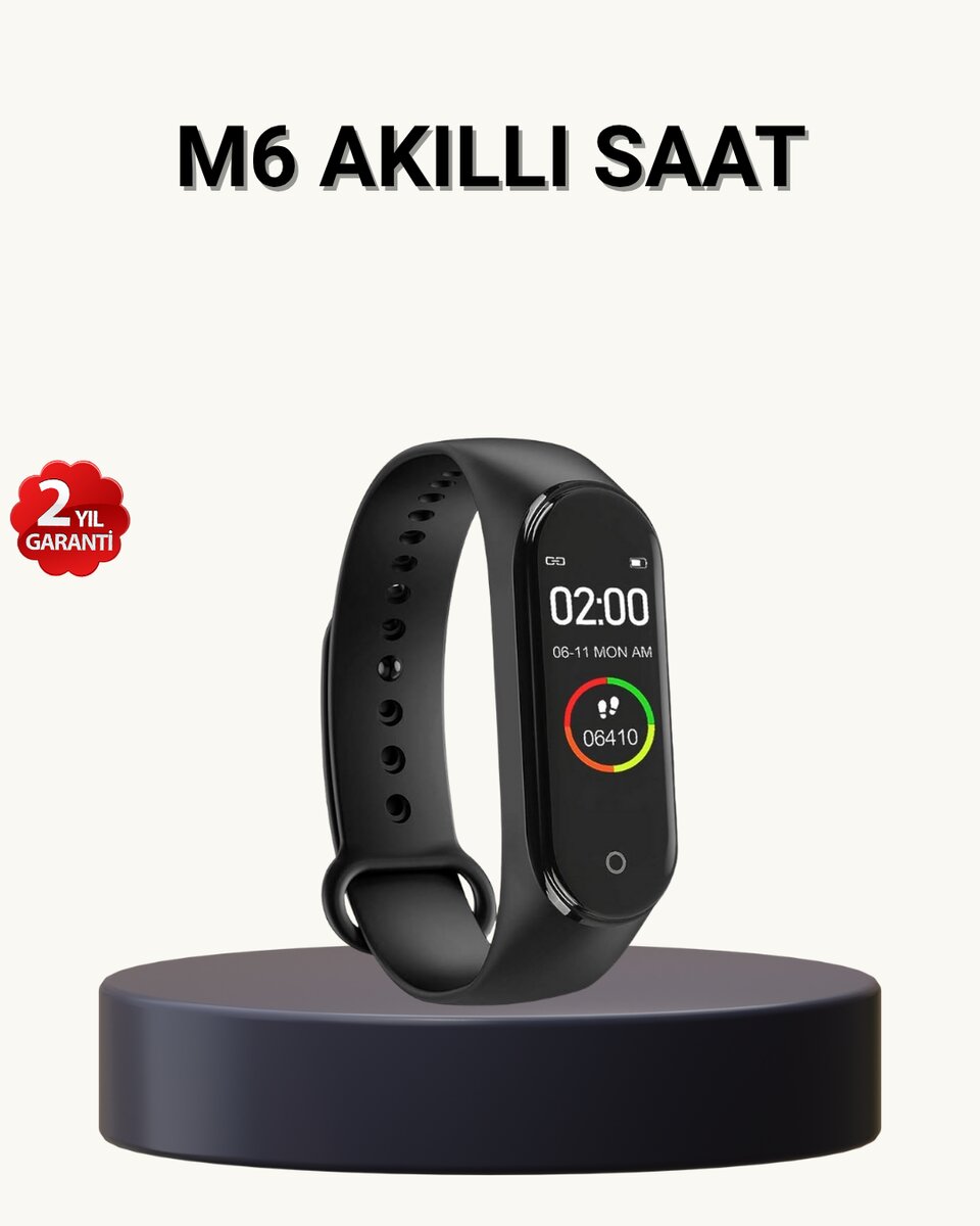 Akıllı Spor Bilekliği – Kalp Atış, Kan Basıncı, Uyku Takip ve Bildirim Özellikli Akıllı Spor Bilekliği – Kalp Atış, Kan Basıncı, Uyku Takip ve Bildirim Özellikli