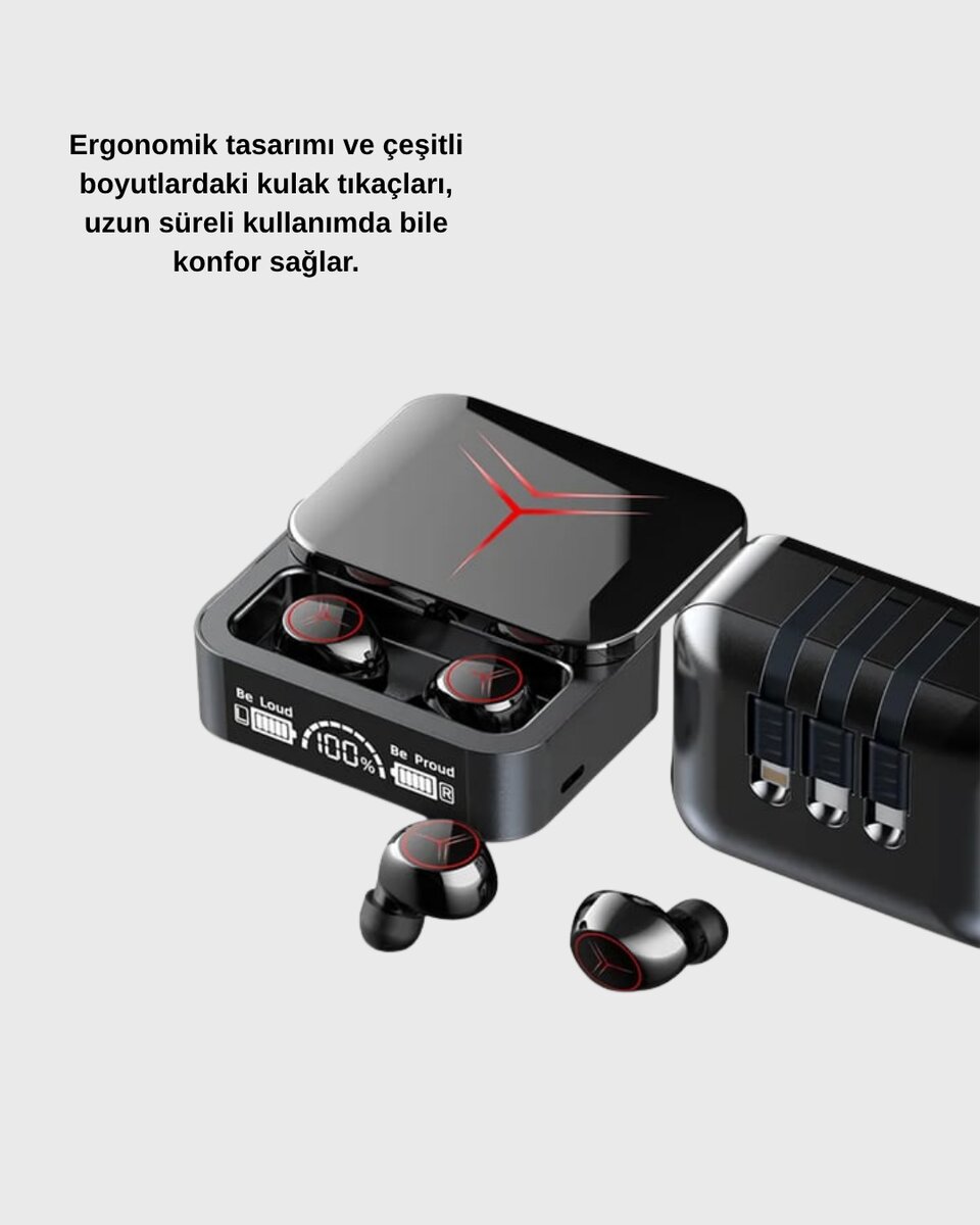 Bluetooth Powerbank Kulaklık – Kablosuz, Uzun Pil Ömrü, Dokunmatik ve Yüksek Ses Kalitesi Bluetooth Powerbank Kulaklık – Kablosuz, Uzun Pil Ömrü, Dokunmatik ve Yüksek Ses Kalitesi
