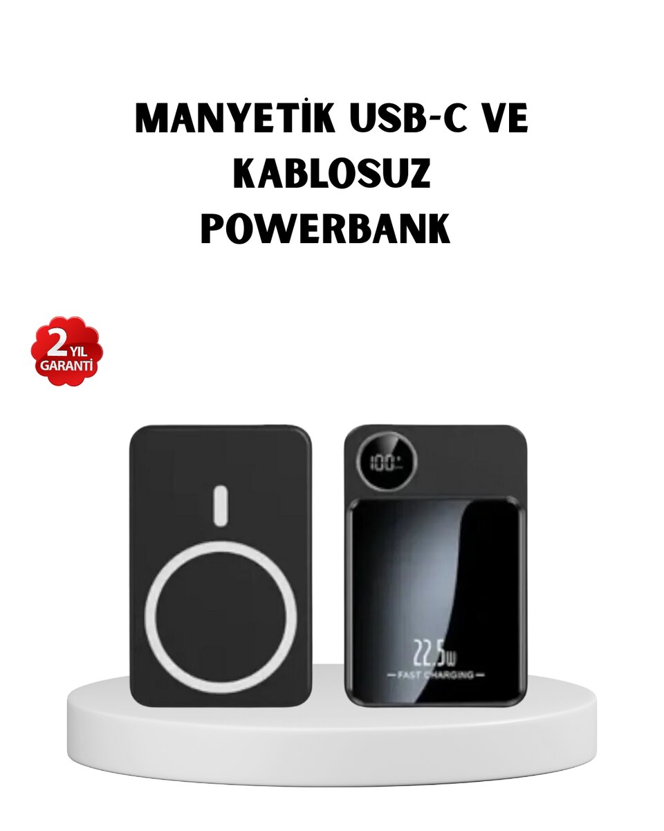 MagSafe Uyumlu Powerbank 20W PD 15W MagSafe Uyumlu Powerbank 20W PD 15W