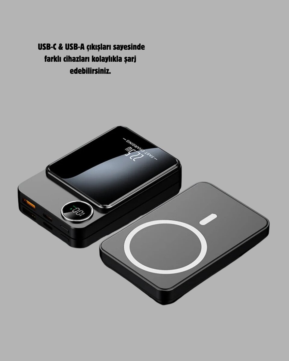 MagSafe Uyumlu Powerbank 20W PD 15W MagSafe Uyumlu Powerbank 20W PD 15W