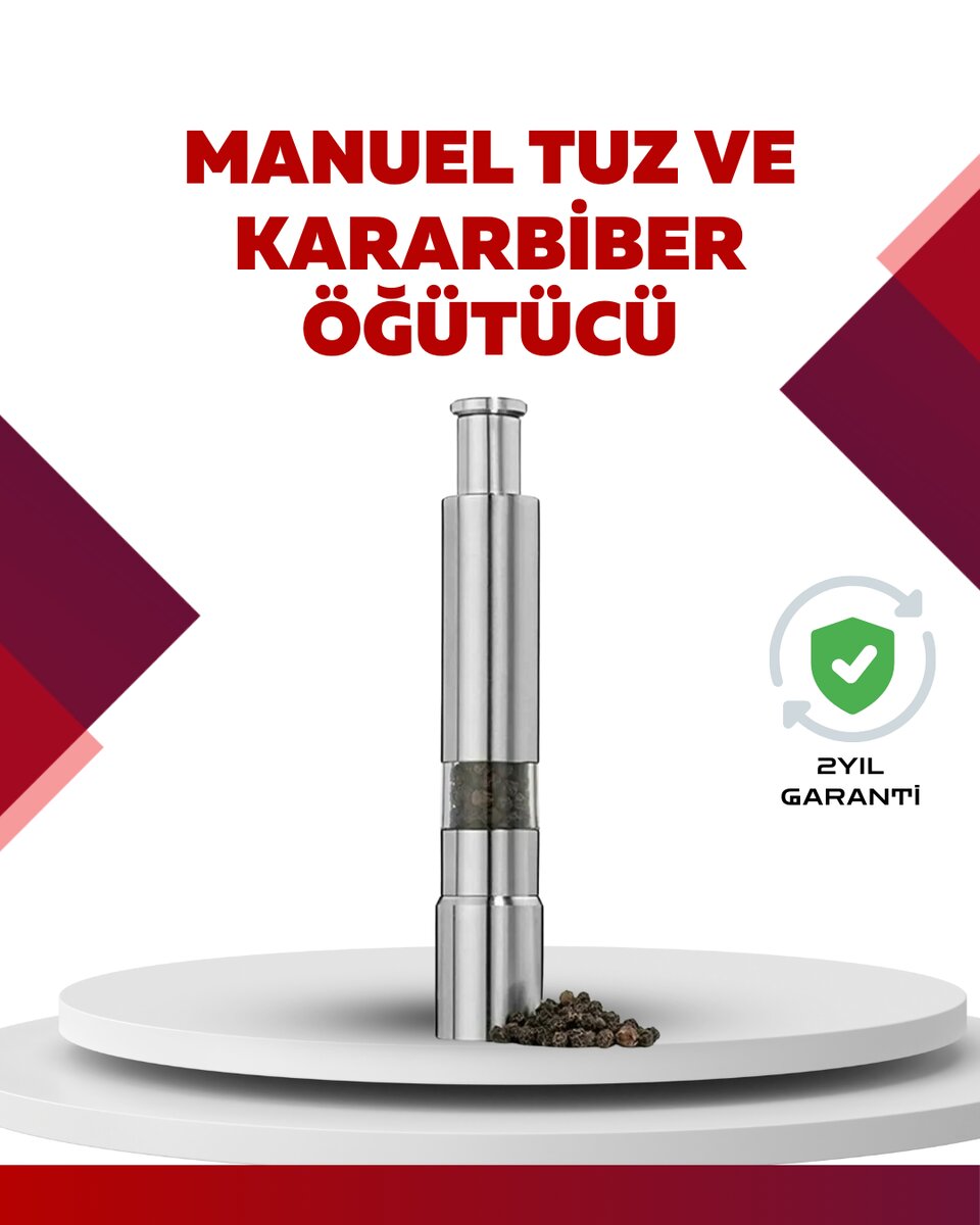 Hafif ve Kompakt, Taşınabilir Baharat Öğütücü - Mutfak ve Masa için Hafif ve Kompakt, Taşınabilir Baharat Öğütücü - Mutfak ve Masa için
