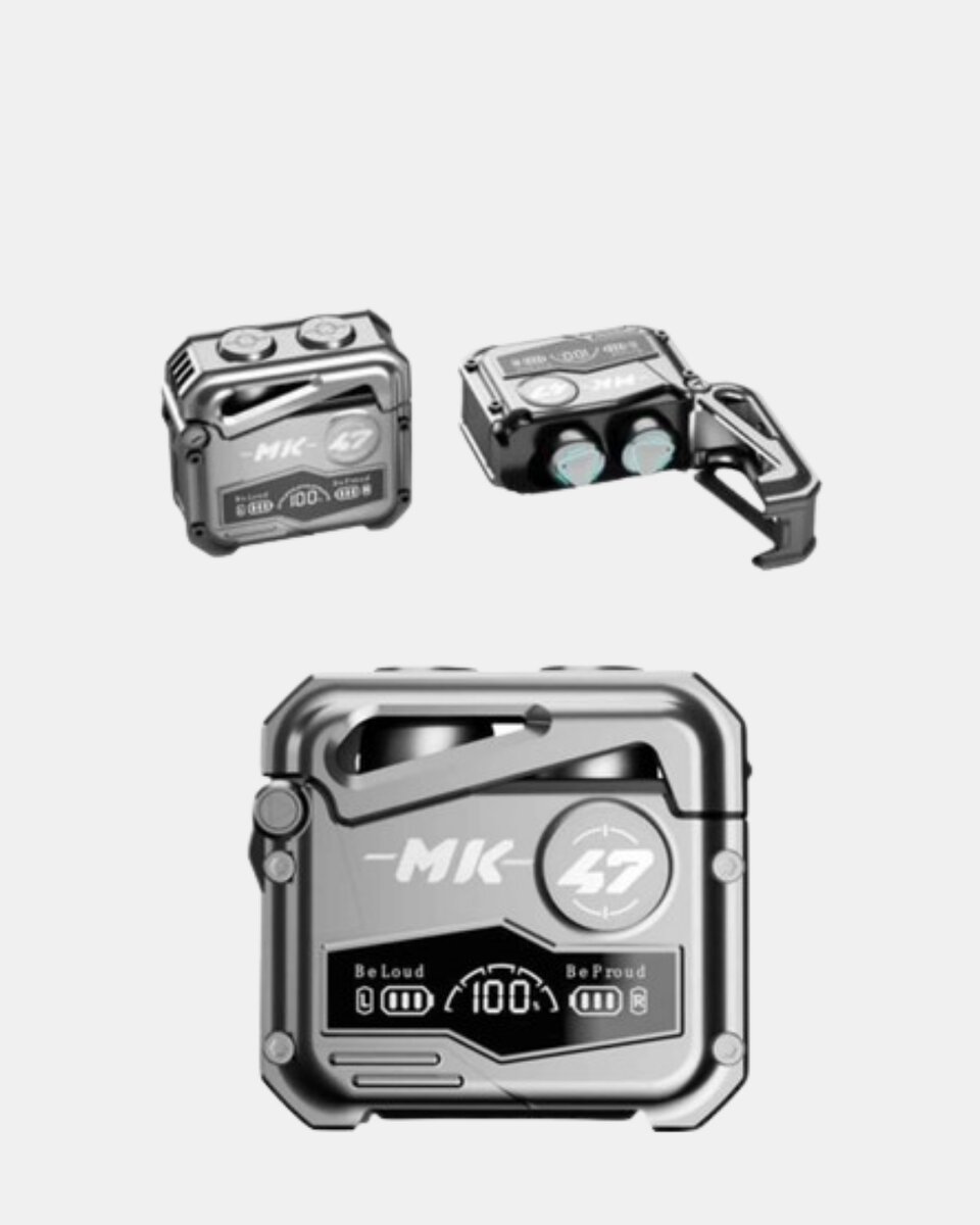 IPX5 Su Geçirmez Kablosuz Bluetooth Kulaklık – Powerbank Şarj Kutulu, Düşük Gecikmeli Oyun Modu IPX5 Su Geçirmez Kablosuz Bluetooth Kulaklık – Powerbank Şarj Kutulu, Düşük Gecikmeli Oyun Modu