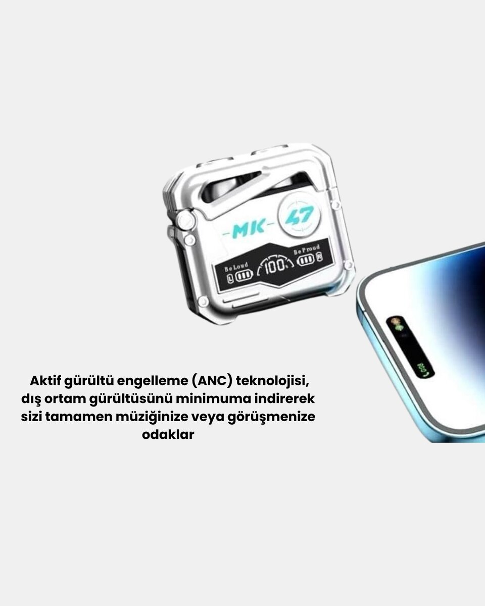 Powerbank Özellikli Bluetooth Kulaklık – Ergonomik, Suya Dayanıklı Powerbank Özellikli Bluetooth Kulaklık – Ergonomik, Suya Dayanıklı