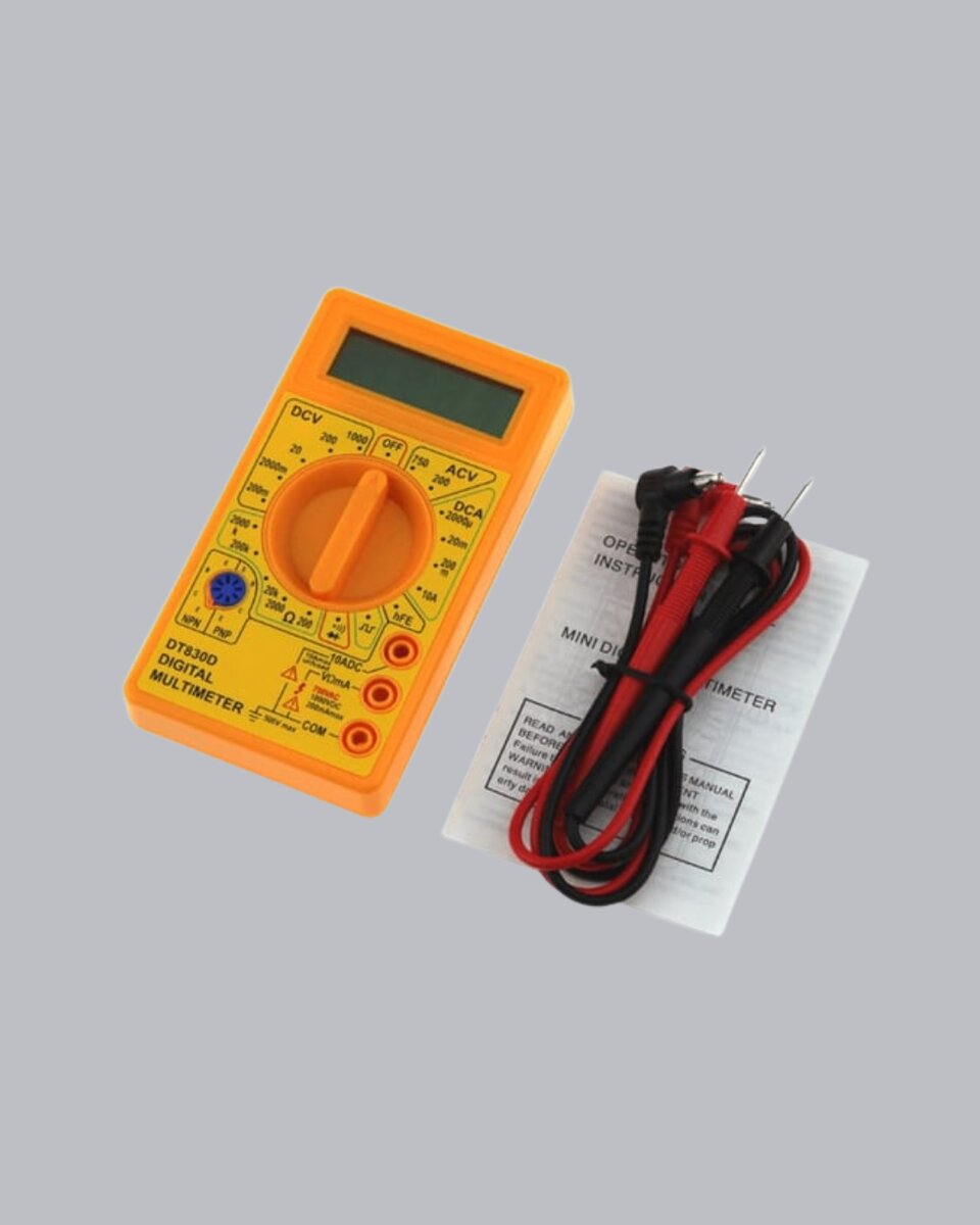 Çok Fonksiyonlu Dijital Multimetre Elektrik Test Cihazı Çok Fonksiyonlu Dijital Multimetre Elektrik Test Cihazı