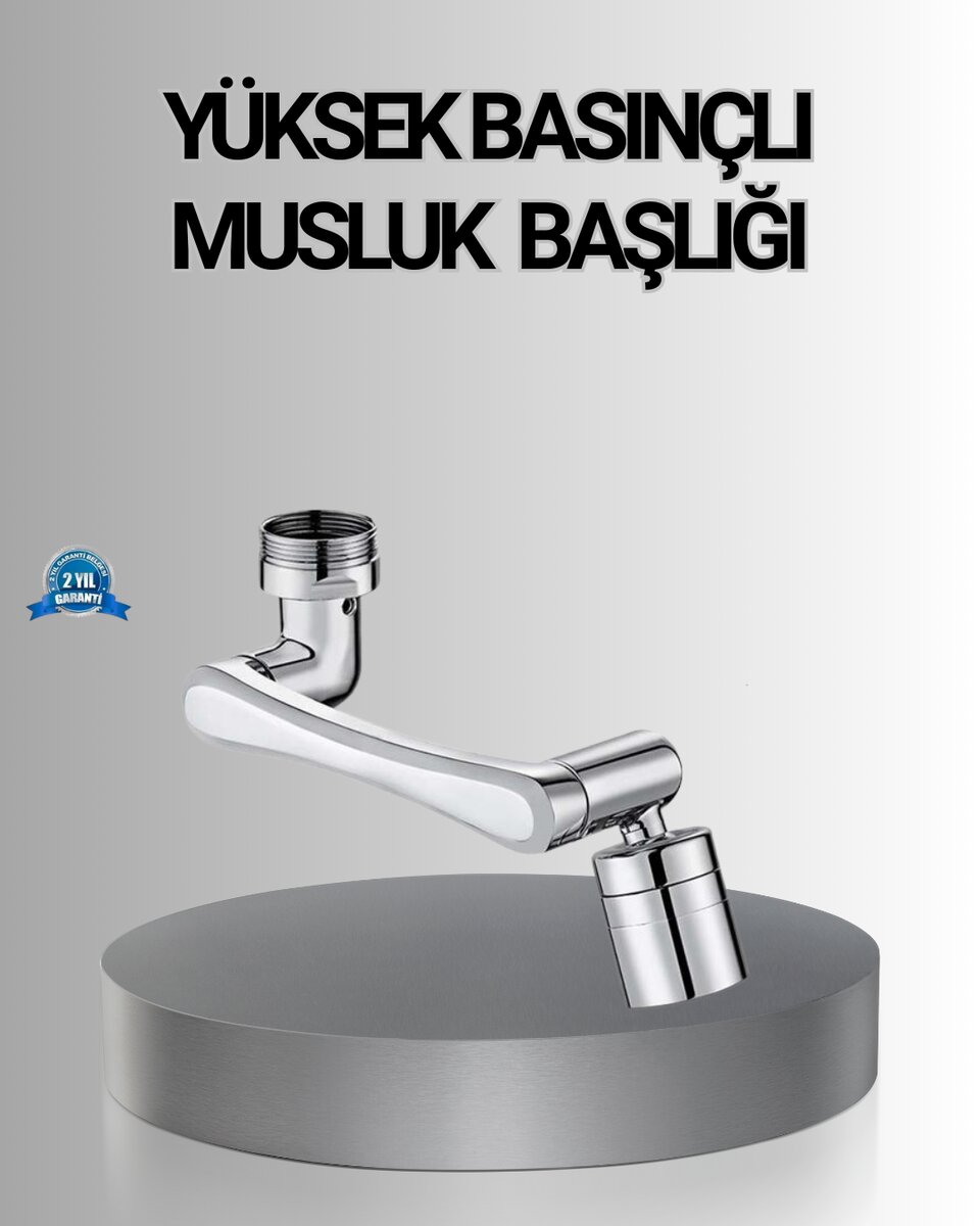 1080° Dönebilen Musluk Başlığı Robotik Kol Havalandırıcı Çok Yönlü Su Yönlendirme 1080° Dönebilen Musluk Başlığı Robotik Kol Havalandırıcı Çok Yönlü Su Yönlendirme