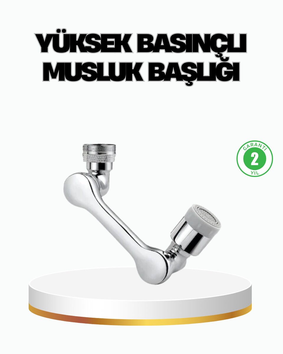 Üç Segmentli 1080 Derece Musluk Aparatı Esnek Döner Havalandırıcı Pratik Kullanım Üç Segmentli 1080 Derece Musluk Aparatı Esnek Döner Havalandırıcı Pratik Kullanım