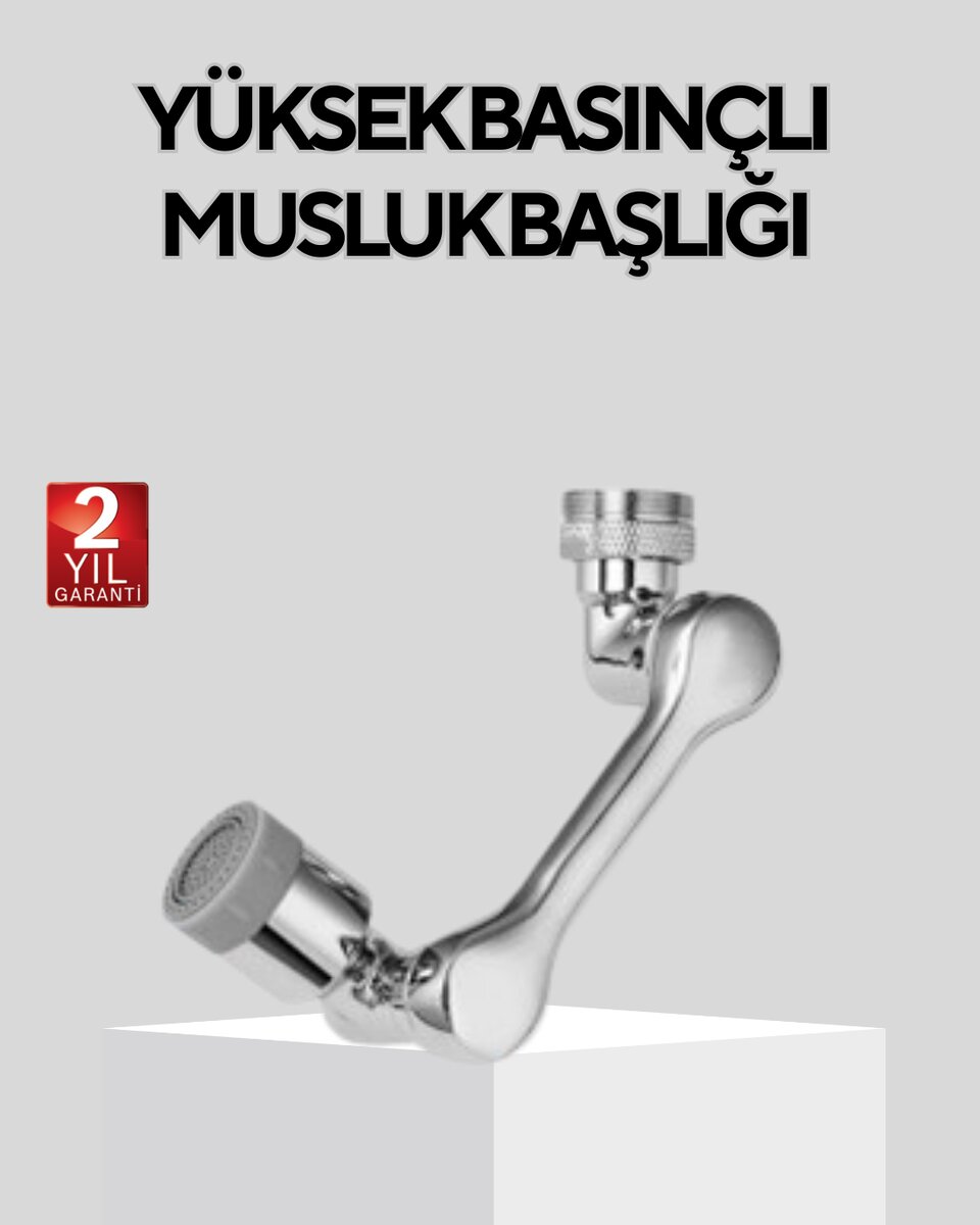 Döner Musluk Başlığı Çok Açılı Robotik Kol Su Tasarruflu Döner Musluk Başlığı Çok Açılı Robotik Kol Su Tasarruflu