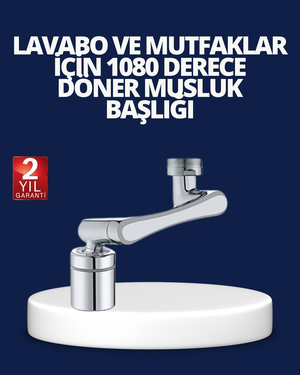 Esnek 1080° Musluk Başlığı 3 Eklemli Hareketli Su Modlu Lavabo Aparatı Esnek 1080° Musluk Başlığı 3 Eklemli Hareketli Su Modlu Lavabo Aparatı