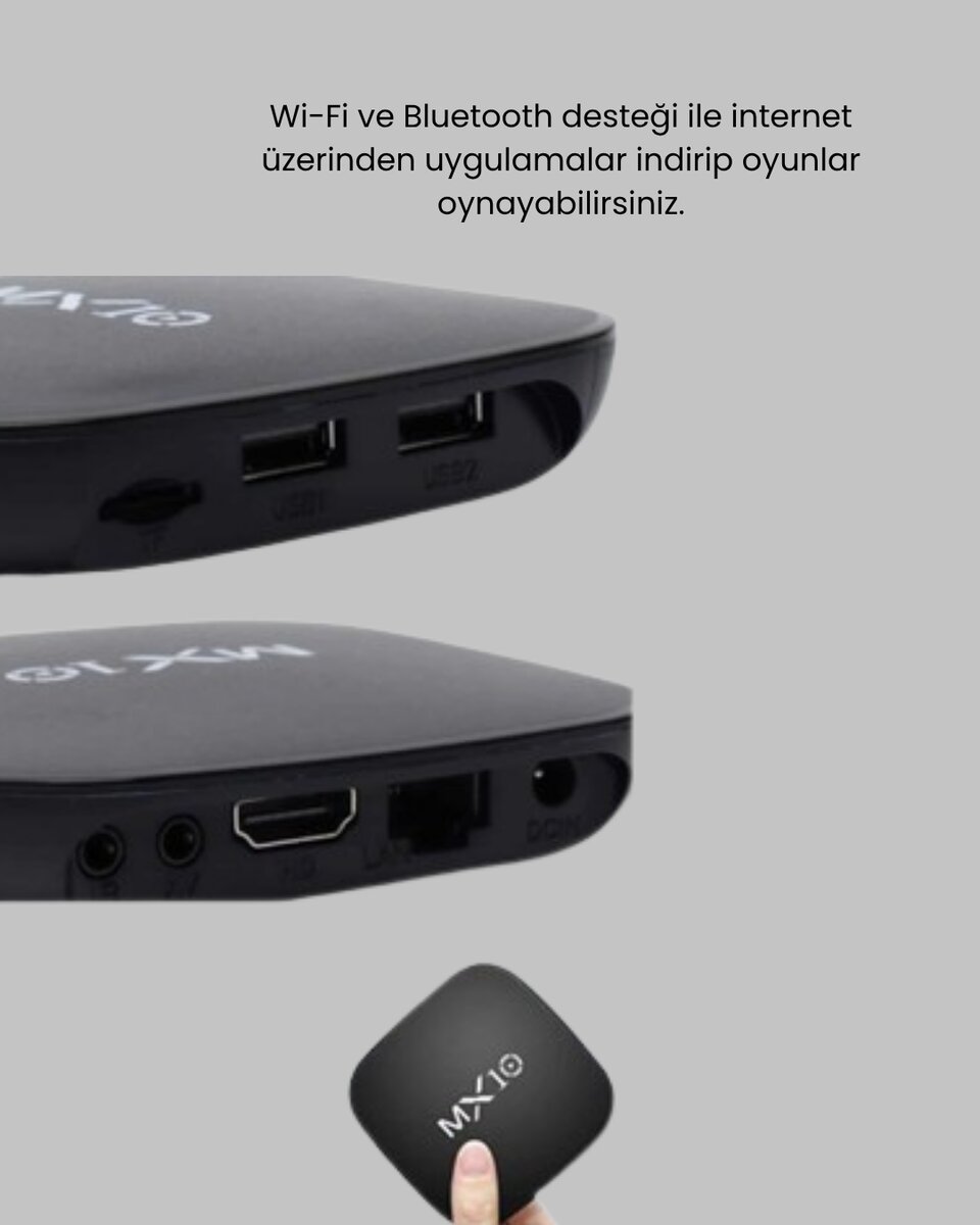 Mi Box S 4K Android TV Box – Google Asistan, Dolby Ses, 8 GB Hafıza, Chromecast Desteği Mi Box S 4K Android TV Box – Google Asistan, Dolby Ses, 8 GB Hafıza, Chromecast Desteği