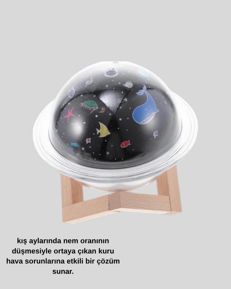 USB Projeksiyon Gece Lambası ve Hava Nemlendirici – Aromaterapi Destekli, Taşınabilir Mini USB Projeksiyon Gece Lambası ve Hava Nemlendirici – Aromaterapi Destekli, Taşınabilir Mini