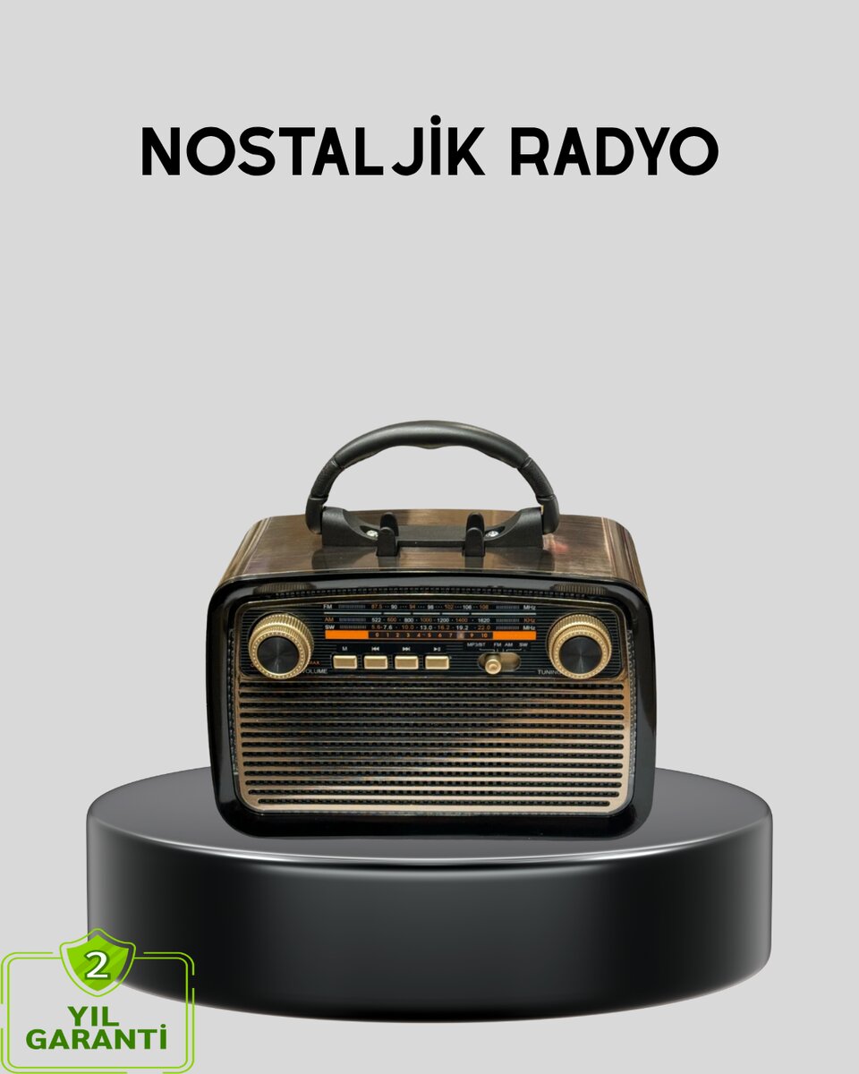 LED’li Nostaljik Bluetooth Hoparlör – Vintage Tasarım, Ahşap Doku LED’li Nostaljik Bluetooth Hoparlör – Vintage Tasarım, Ahşap Doku