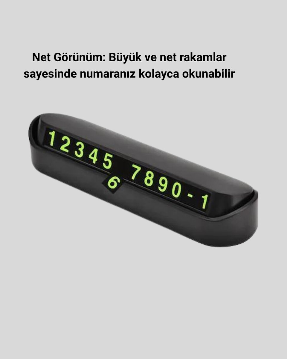 Gri Alüminyum Araç İçi Telefon Numaratörü – Dayanıklı, Modern ve Net Görünürlük Sağlayan Tasarım Gri Alüminyum Araç İçi Telefon Numaratörü – Dayanıklı, Modern ve Net Görünürlük Sağlayan Tasarım