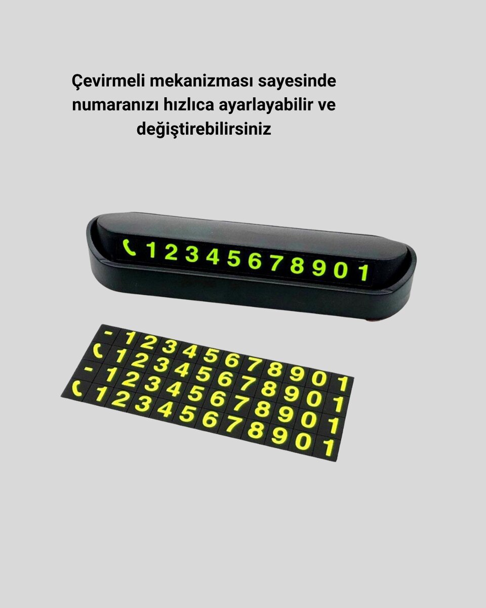 Alüminyum Kasa Gri Çevirmeli Araç İçi Telefon Numaratörü Alüminyum Kasa Gri Çevirmeli Araç İçi Telefon Numaratörü
