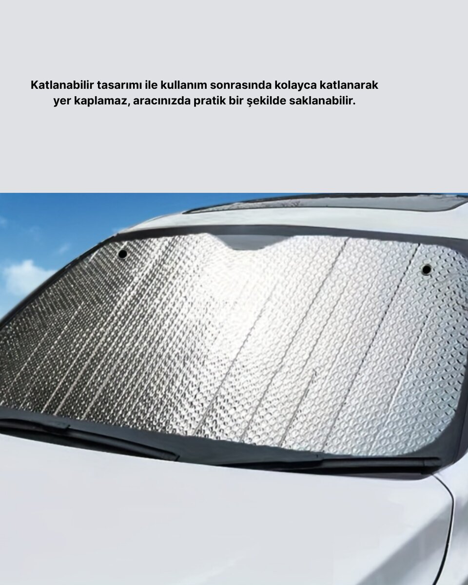 Katlanabilir Araba Güneşliği – UV Işınlarına Karşı Maksimum Koruma Katlanabilir Araba Güneşliği – UV Işınlarına Karşı Maksimum Koruma