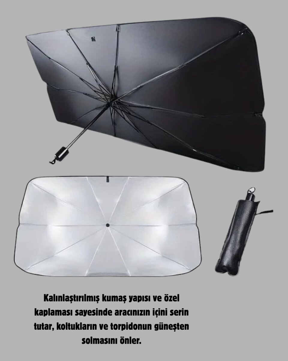 360° Ayarlanabilir Ön Cam Güneşliği – Pratik Kullanım ve Dayanıklı Yapı 360° Ayarlanabilir Ön Cam Güneşliği – Pratik Kullanım ve Dayanıklı Yapı
