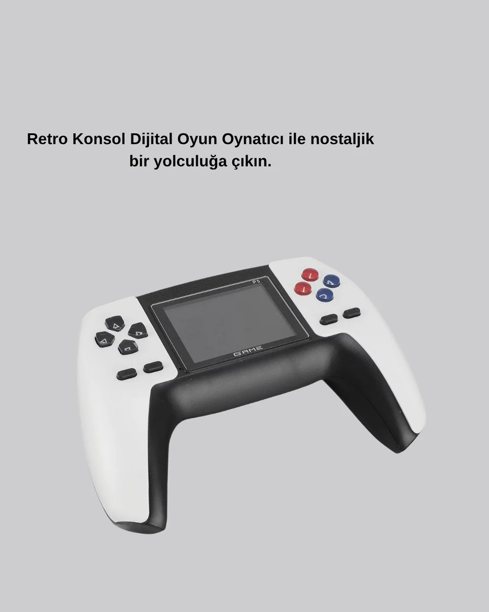 Retro Oyun Konsolu – 520 Klasik Oyun, AV Çıkışlı, Şarjlı Dijital Oyun Deneyimi Retro Oyun Konsolu – 520 Klasik Oyun, AV Çıkışlı, Şarjlı Dijital Oyun Deneyimi