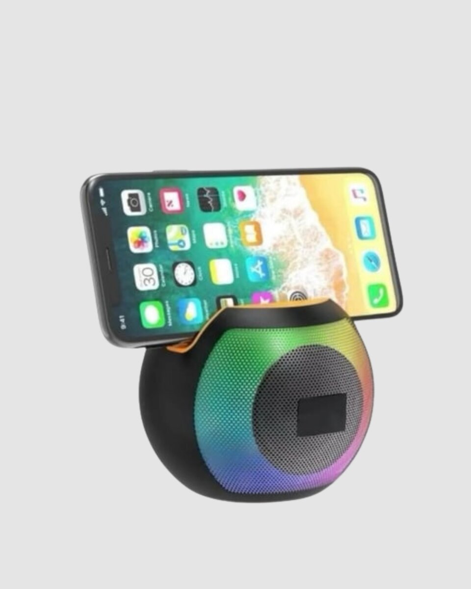 Bluetooth 5.0 Hoparlör – RGB Işıklı, Güçlü Bas ve 360° Surround Ses Bluetooth 5.0 Hoparlör – RGB Işıklı, Güçlü Bas ve 360° Surround Ses