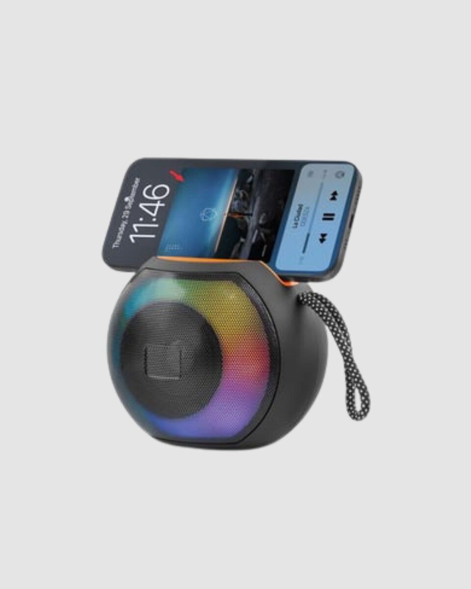 Taşınabilir Bluetooth Hoparlör – RGB Işıklı, Güçlü Bas ve 8 Saat Pil Ömrü Taşınabilir Bluetooth Hoparlör – RGB Işıklı, Güçlü Bas ve 8 Saat Pil Ömrü