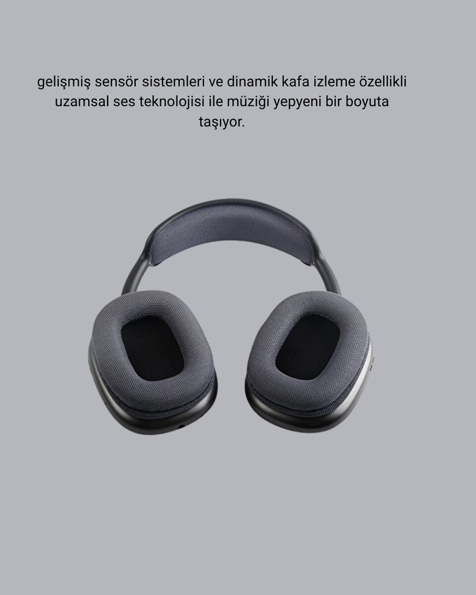 Bluetooth 5.0 Kulak Üstü Kulaklık – Gürültü Engelleme, Uzamsal Ses, Hızlı Şarj Bluetooth 5.0 Kulak Üstü Kulaklık – Gürültü Engelleme, Uzamsal Ses, Hızlı Şarj