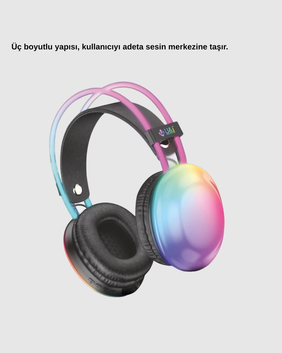 Kablosuz Gaming Kulaklık RGB Aydınlatmalı Bluetooth 5.3 Uzun Pil Ömürlü Kablosuz Gaming Kulaklık RGB Aydınlatmalı Bluetooth 5.3 Uzun Pil Ömürlü