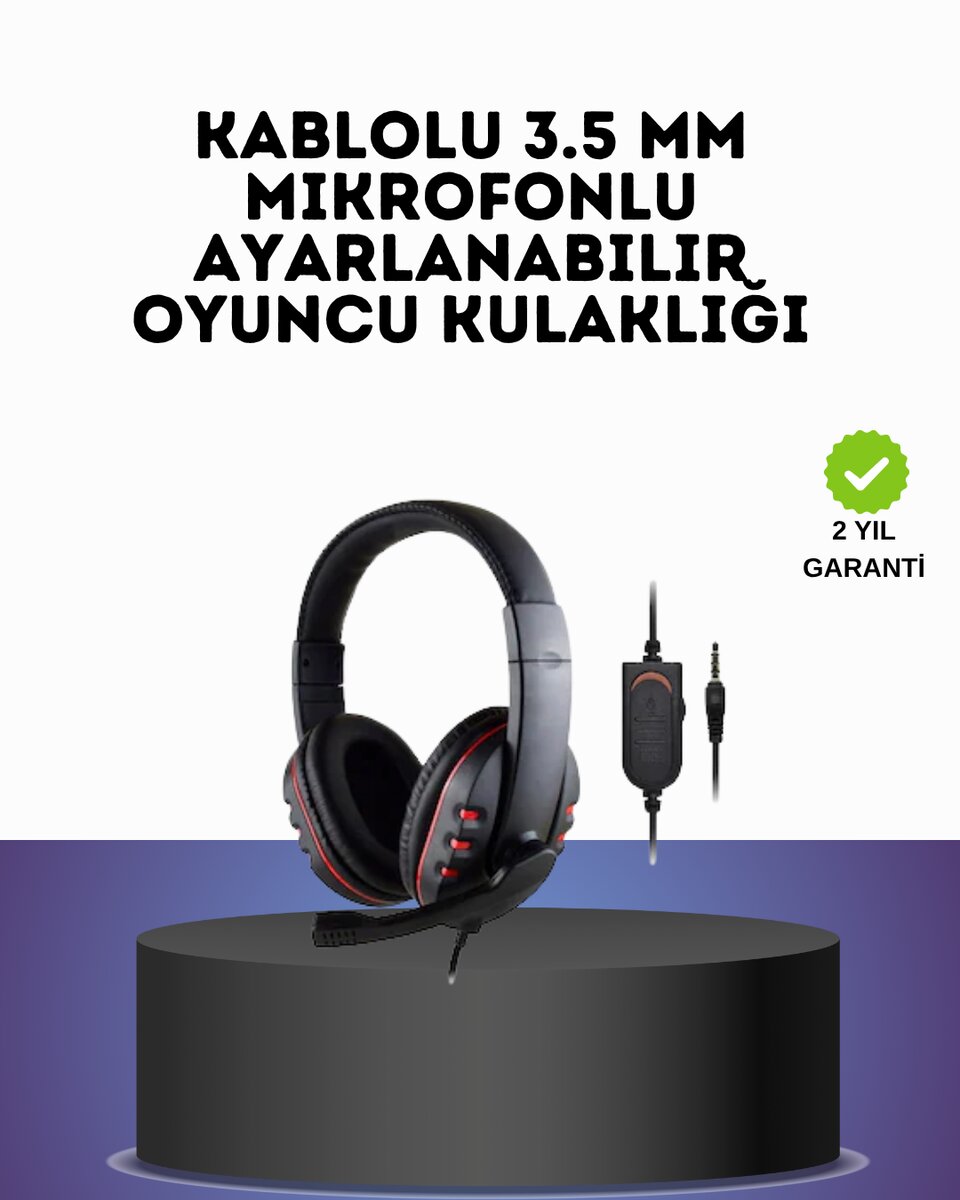 Kırmızı Gaming Headset Mikrofonlu Sağlam Kablolu Konforlu Kırmızı Gaming Headset Mikrofonlu Sağlam Kablolu Konforlu