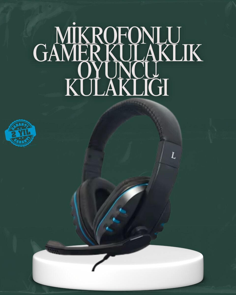 Kablolu Gaming Headset – Net Ses Ayrımı ve Ayarlanabilir Konfor Kablolu Gaming Headset – Net Ses Ayrımı ve Ayarlanabilir Konfor