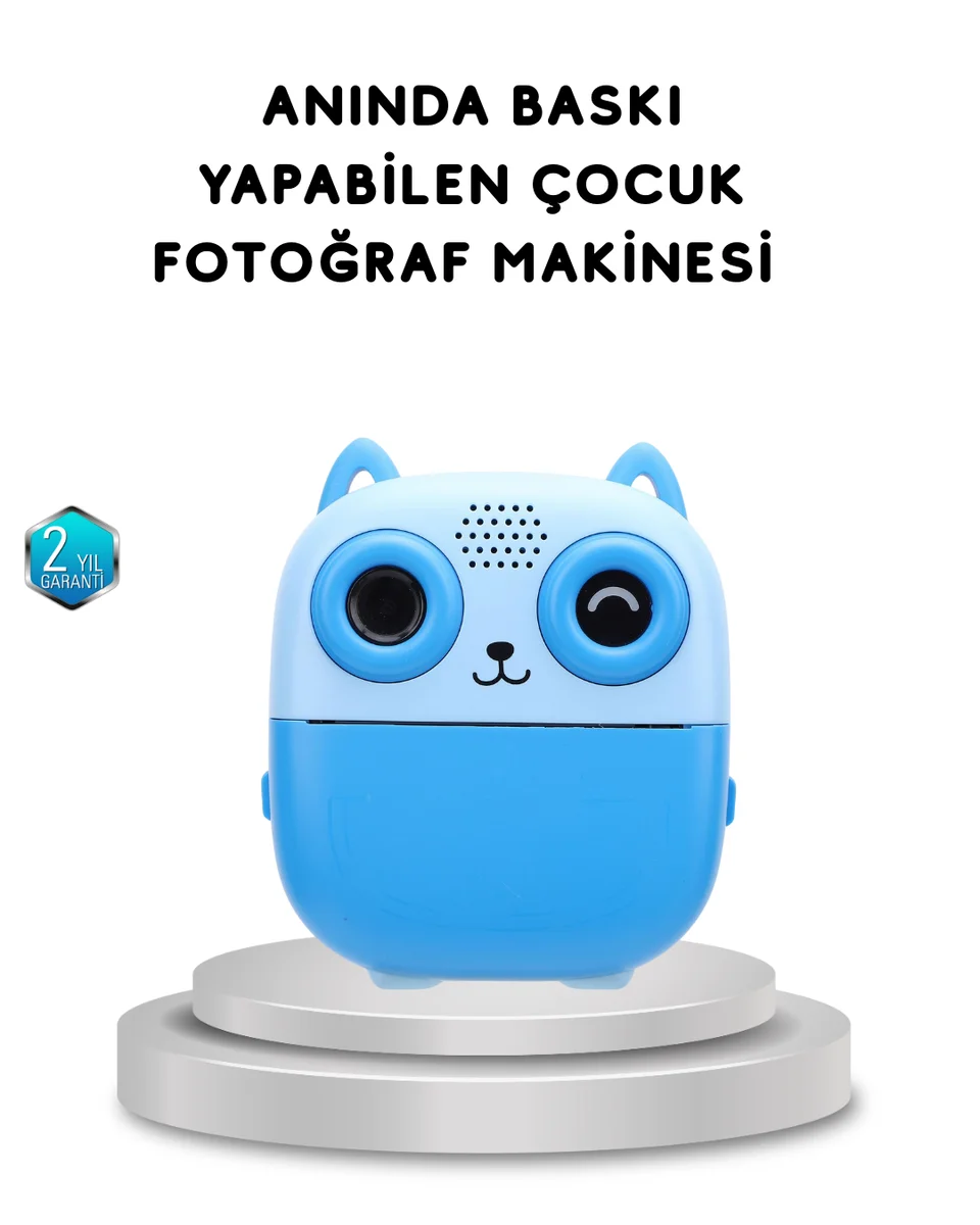 48MP Termal Baskılı Çocuk Dijital Kamera 1080P Video 2.4'' Ekran 6X Zoom 48MP Termal Baskılı Çocuk Dijital Kamera 1080P Video 2.4'' Ekran 6X Zoom