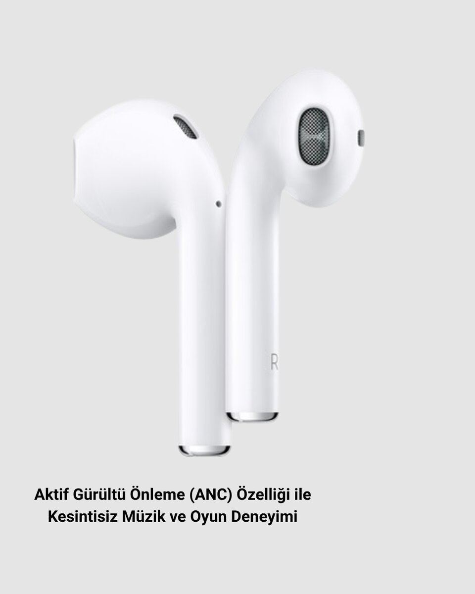 Bluetooth Kulak Üstü Kulaklık – ANC Teknolojili, Mikrofonlu, Konforlu Tasarım