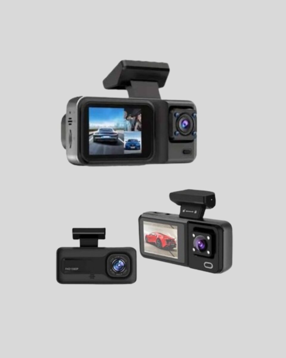 Full HD 3'lü Araç Kamerası Geri Görüş Destekli Park Modlu 1080P DVR Full HD 3'lü Araç Kamerası Geri Görüş Destekli Park Modlu 1080P DVR