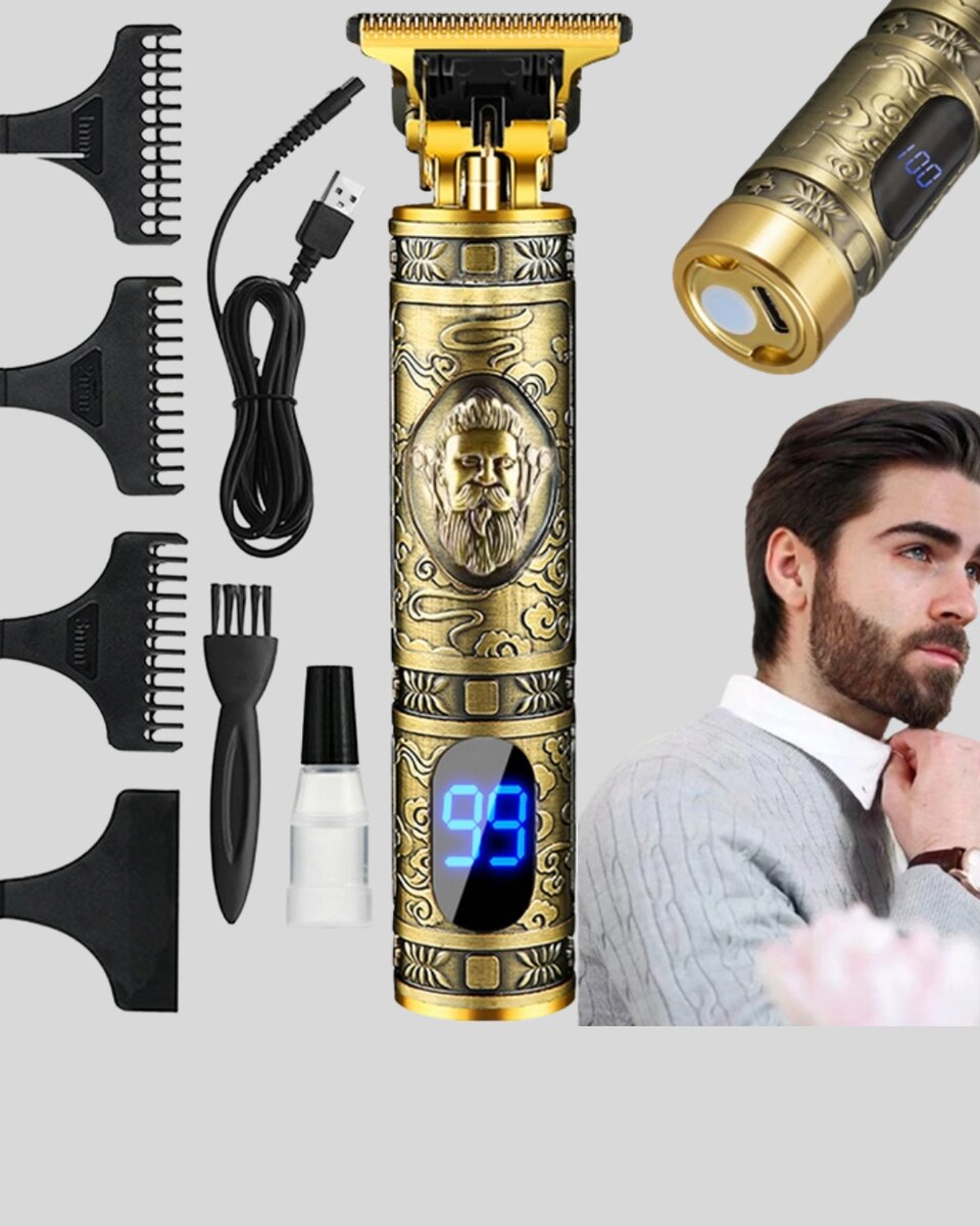 Şarjlı Kablosuz Tıraş Makinesi – 1800 mAh Batarya, Uzun Pil Ömrü, Profesyonel Sessiz Motor Şarjlı Kablosuz Tıraş Makinesi – 1800 mAh Batarya, Uzun Pil Ömrü, Profesyonel Sessiz Motor