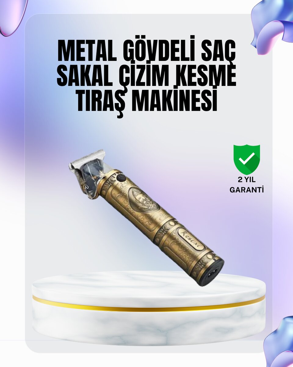 4 Kılavuz Taraklı Profesyonel Saç ve Sakal Kesme Makinesi 4 Kılavuz Taraklı Profesyonel Saç ve Sakal Kesme Makinesi