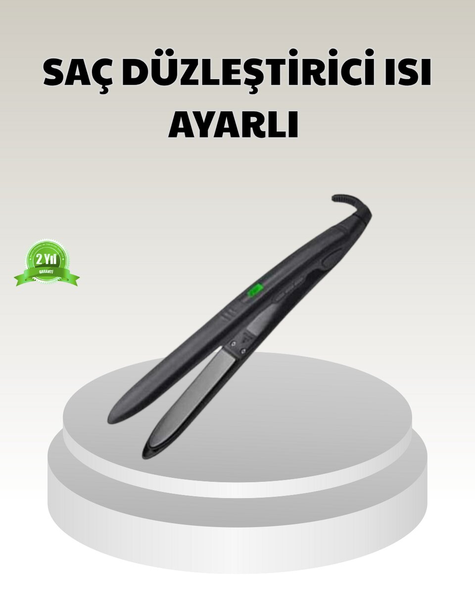 Dijital Ekranlı Isı Ayarlı Saç Düzleştirici – Titanyum Plaka, Seyahat Dostu Tasarım Dijital Ekranlı Isı Ayarlı Saç Düzleştirici – Titanyum Plaka, Seyahat Dostu Tasarım