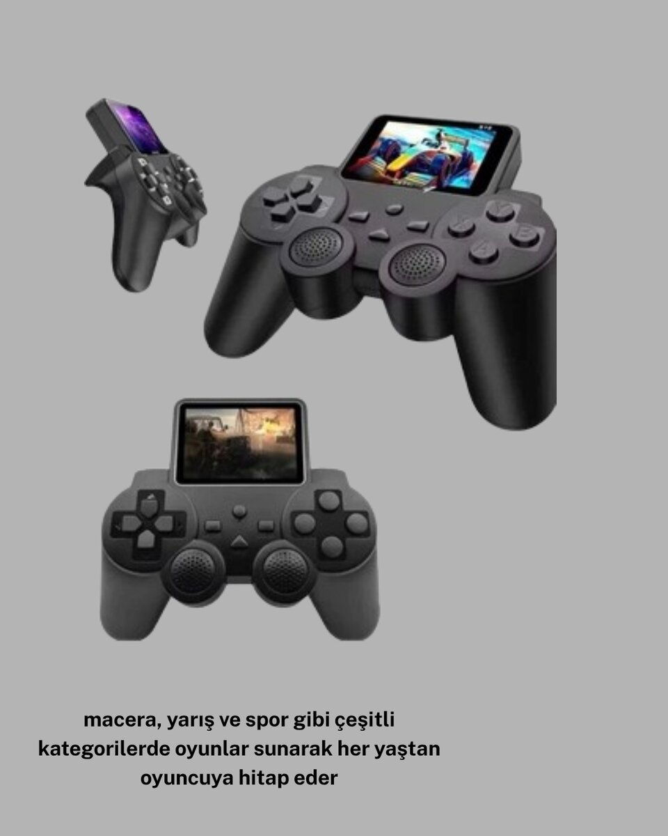 Atari S10 Retro Oyun Konsolu – 520 Nostaljik Oyun, TV Bağlantılı, Şarjlı ve Taşınabilir Atari S10 Retro Oyun Konsolu – 520 Nostaljik Oyun, TV Bağlantılı, Şarjlı ve Taşınabilir