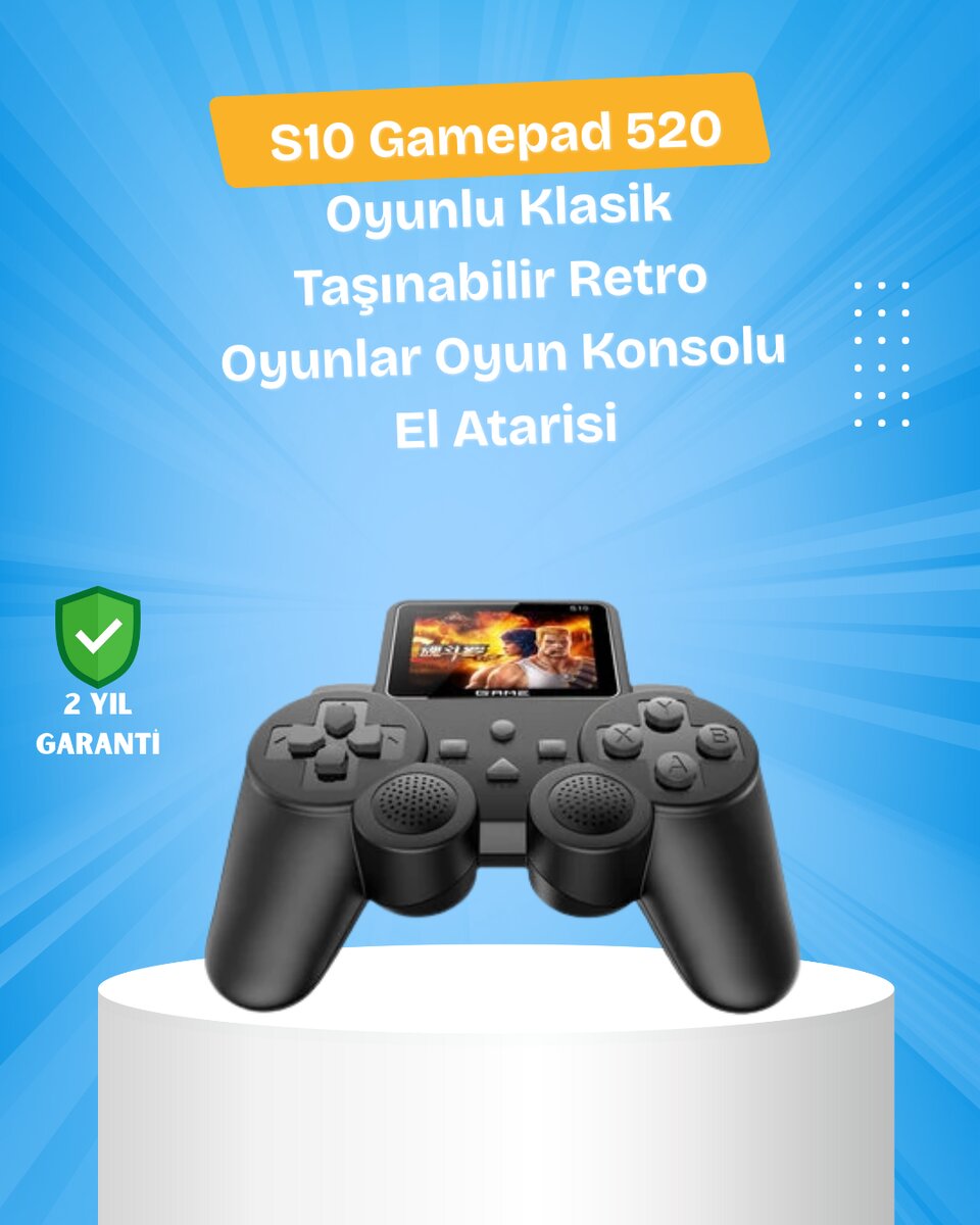 500 Oyun Tek Cihazda! Nostalji ve Eğlence Yanınızda 500 Oyun Tek Cihazda! Nostalji ve Eğlence Yanınızda