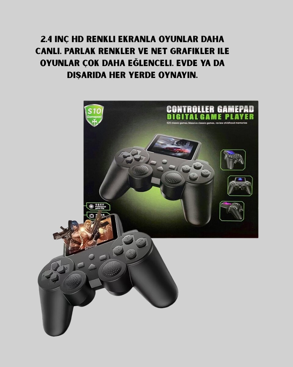 500 Oyun Tek Cihazda! Nostalji ve Eğlence Yanınızda 500 Oyun Tek Cihazda! Nostalji ve Eğlence Yanınızda