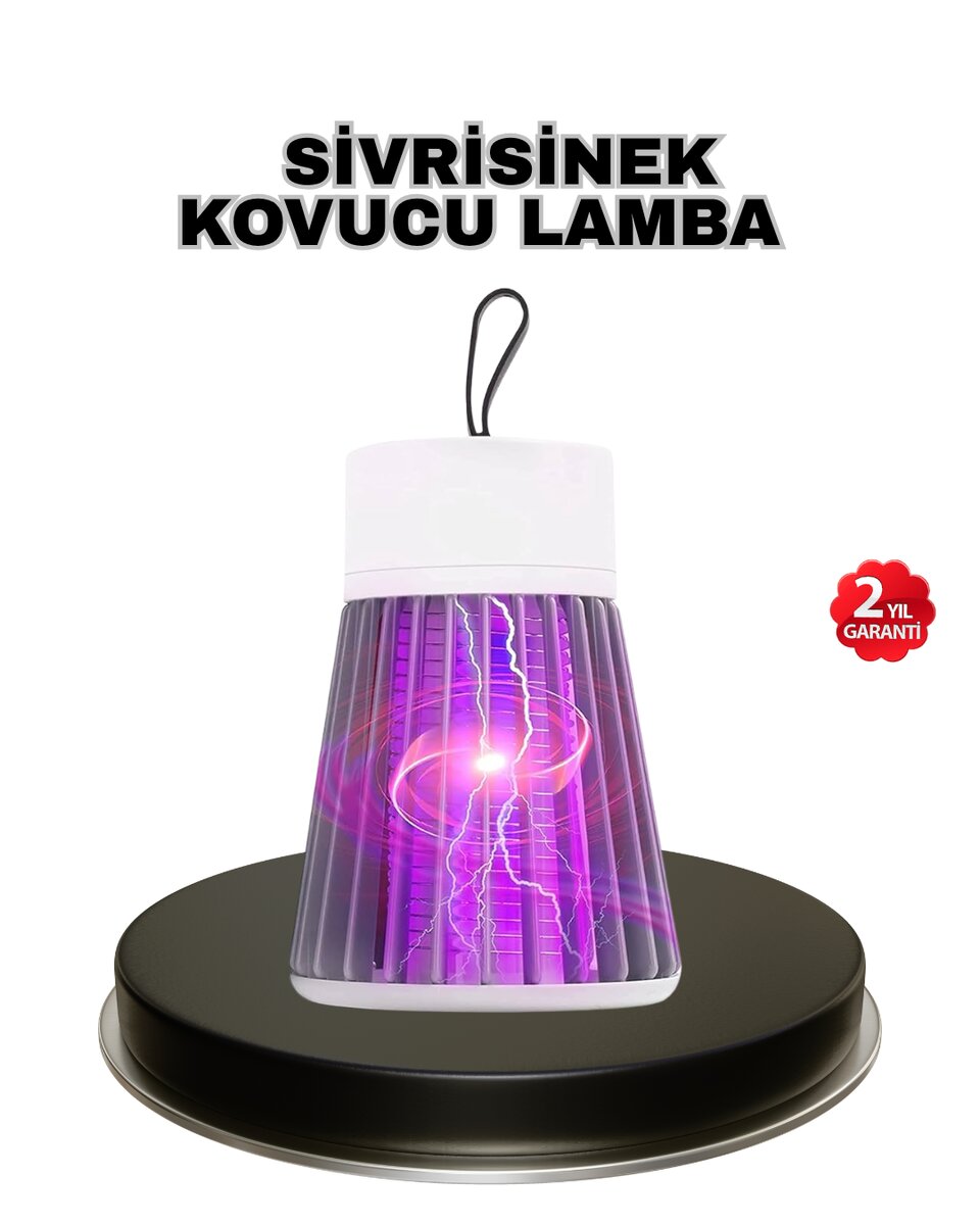 Mor Işıklı Şarjlı Böcek Öldürücü Lamba – Ev, Balkon ve Kamp Kullanımına Uygun Mor Işıklı Şarjlı Böcek Öldürücü Lamba – Ev, Balkon ve Kamp Kullanımına Uygun