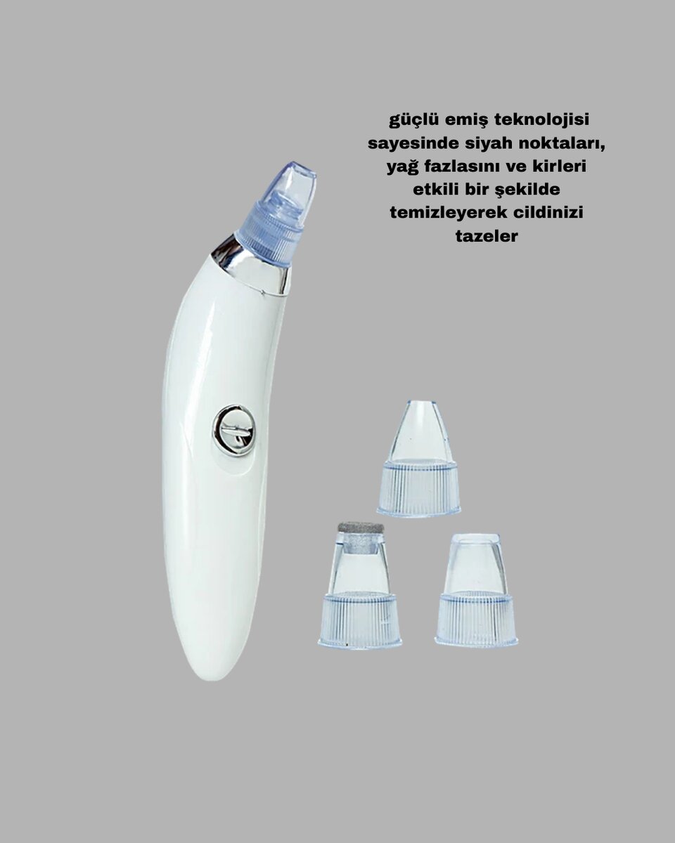 Dermaroller ve Vakumlu Siyah Nokta Temizleme Cihazı 2’li Cilt Bakım Seti Dermaroller ve Vakumlu Siyah Nokta Temizleme Cihazı 2’li Cilt Bakım Seti