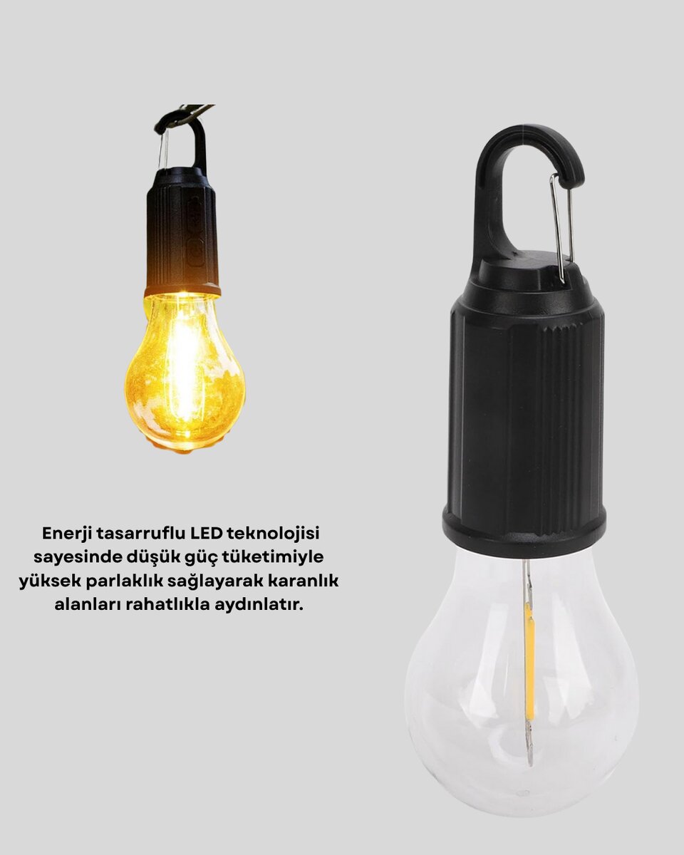 Type-C Şarjlı LED Kamp Lambası – Uzun Ömürlü Pil ve Yüksek Parlaklık Type-C Şarjlı LED Kamp Lambası – Uzun Ömürlü Pil ve Yüksek Parlaklık