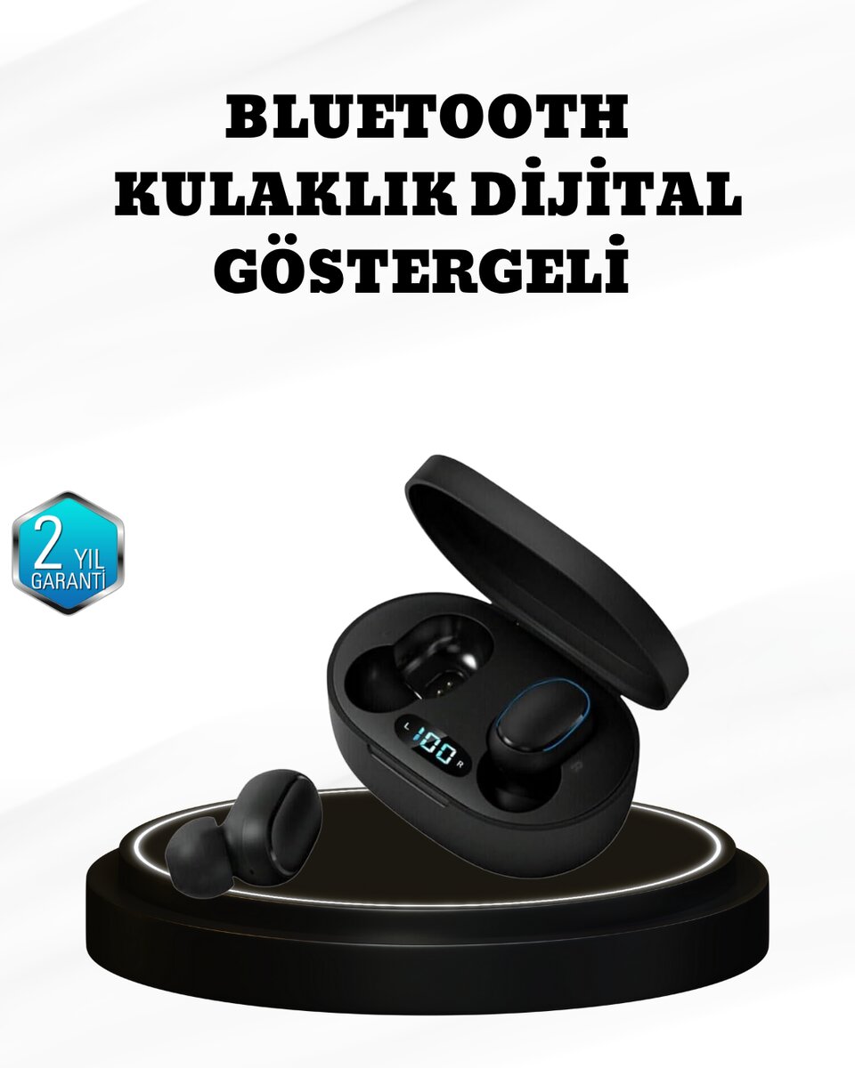 Kablosuz Bluetooth Kulaklık – Gürültü Önleyici, Suya Dayanıklı, Mikrofonlu, Uzun Pil Ömürlü Kablosuz Bluetooth Kulaklık – Gürültü Önleyici, Suya Dayanıklı, Mikrofonlu, Uzun Pil Ömürlü