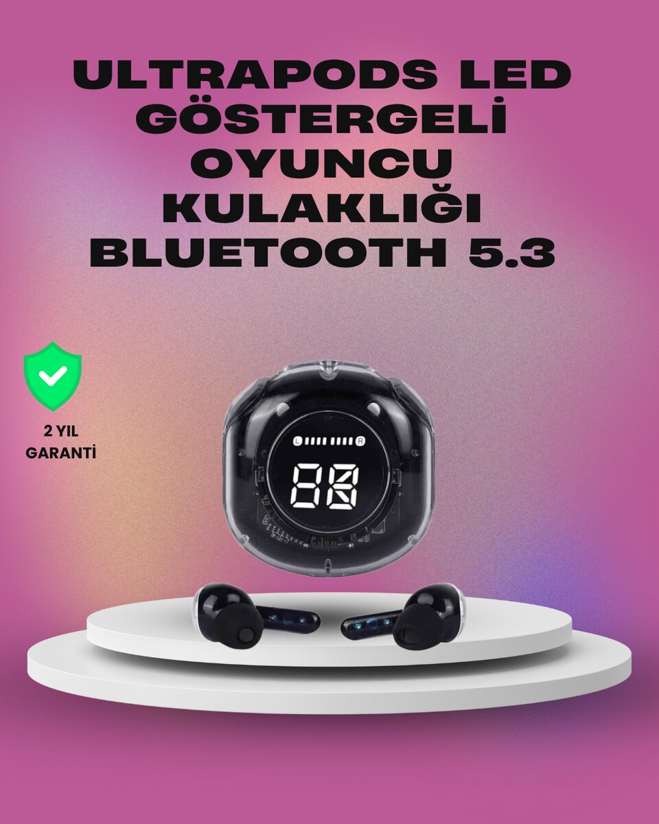Kablosuz Şarj Destekli Hafif ve Güçlü Kulaklık Kablosuz Şarj Destekli Hafif ve Güçlü Kulaklık