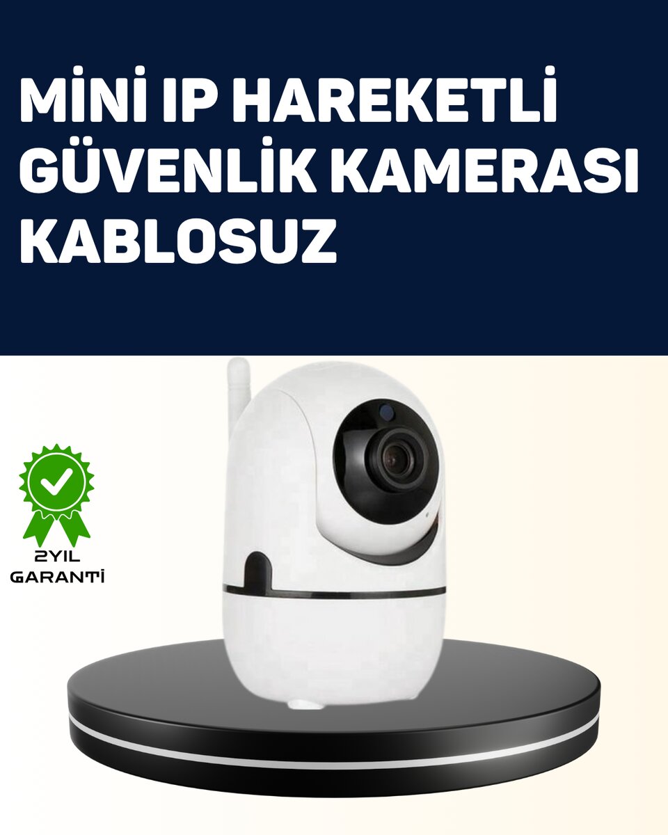 Yüksek Çözünürlüklü Hareket Takipli Kablosuz Güvenlik Kamerası – 1080P, Gece Görüşlü Yüksek Çözünürlüklü Hareket Takipli Kablosuz Güvenlik Kamerası – 1080P, Gece Görüşlü