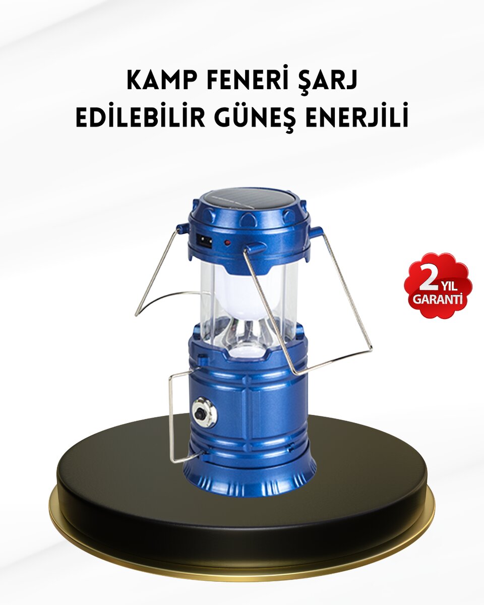 Solar Kamp Lambası Kızak Sistemli Şarjlı Taşınabilir Doğa Yürüyüşü Işığı Solar Kamp Lambası Kızak Sistemli Şarjlı Taşınabilir Doğa Yürüyüşü Işığı