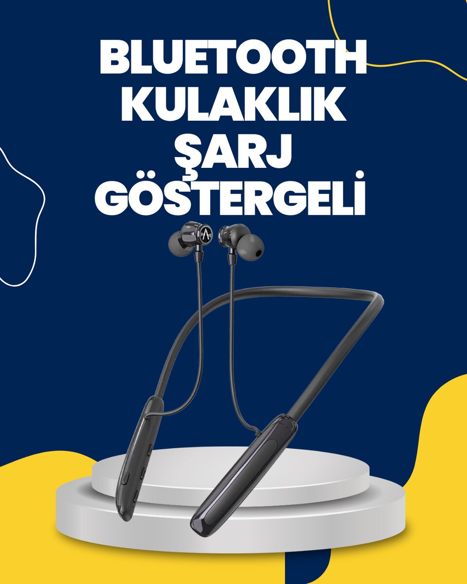 Uzun Süreli Kullanım Boyun Askılı Kablosuz Kulaklık – Hızlı Şarj, Ergonomik Tasarım
