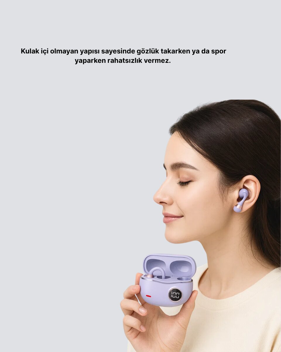 Bluetooth YXG10 Kulak Arkası Tasarım Cilt Dostu Silikon Hafif Yapı Bluetooth YXG10 Kulak Arkası Tasarım Cilt Dostu Silikon Hafif Yapı