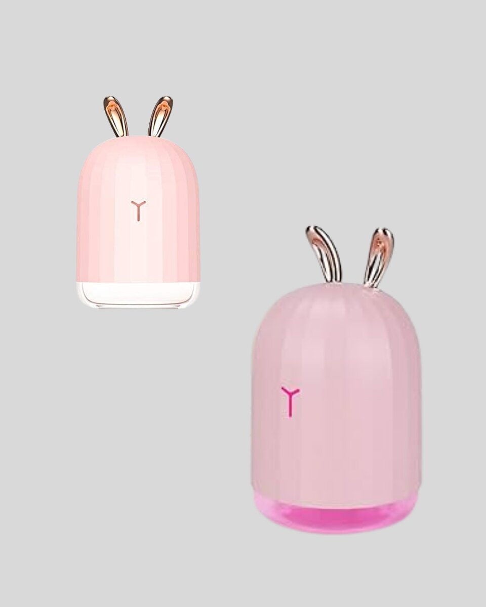 USB Bağlantılı Sessiz Çalışan LED Işıklı Nemlendirici Difüzör 200 ml USB Bağlantılı Sessiz Çalışan LED Işıklı Nemlendirici Difüzör 200 ml