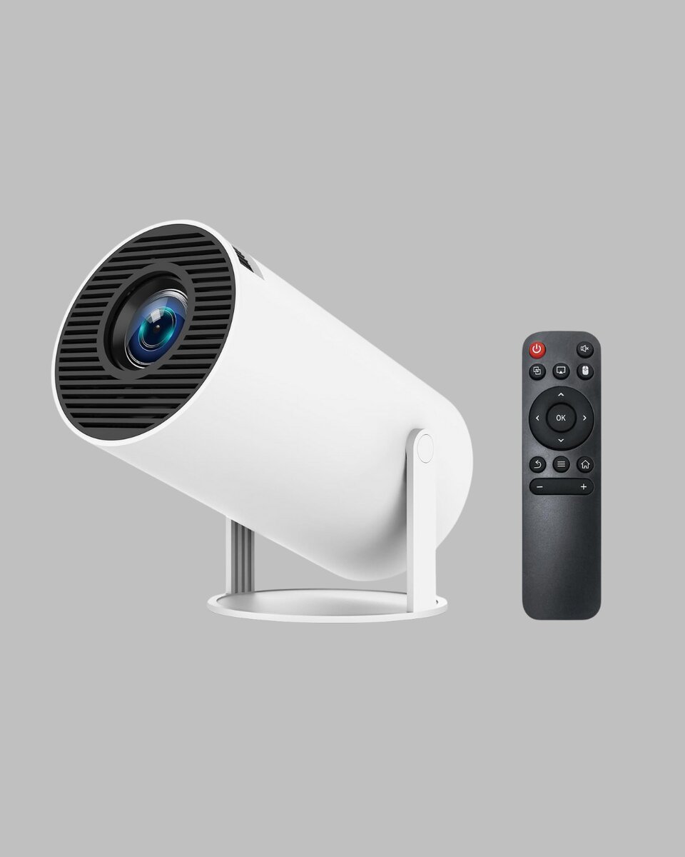 Full HD 4K Uyumlu Projeksiyon Cihazı 130 İnç Geniş Ekran Destekli Full HD 4K Uyumlu Projeksiyon Cihazı 130 İnç Geniş Ekran Destekli