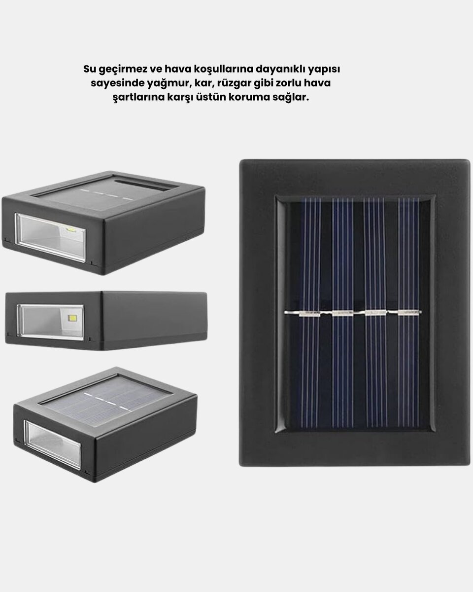 Dayanıklı Solar Aplik Hava Koşullarına Dayanıklı Dış Mekan Işığı Dayanıklı Solar Aplik Hava Koşullarına Dayanıklı Dış Mekan Işığı